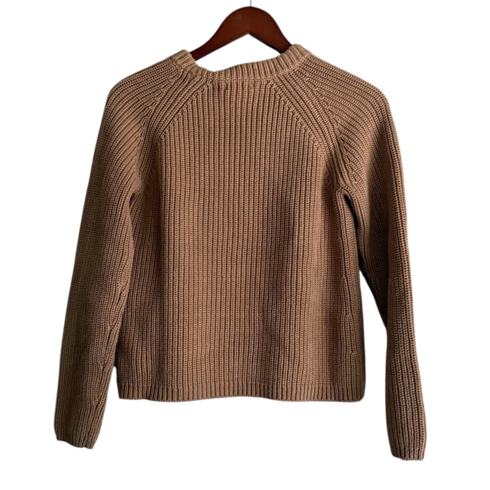 Quince Organic Cotton Fisherman Crew Sweater Sz S - Picture 5 of 5